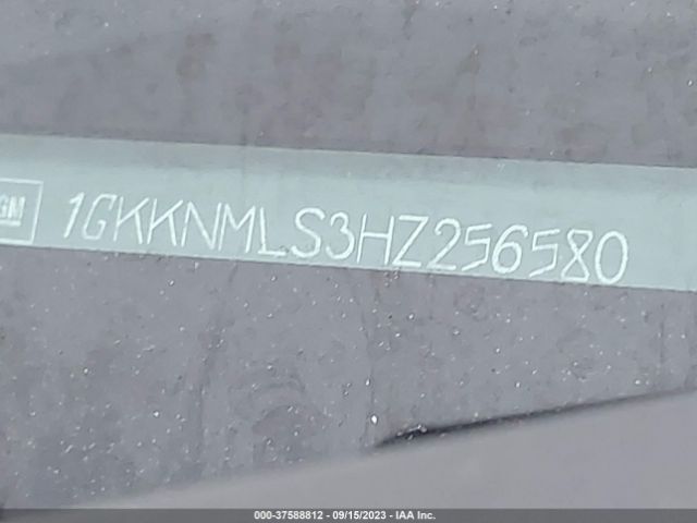 1GKKNMLS3HZ256580 GMC ACADIA SLT