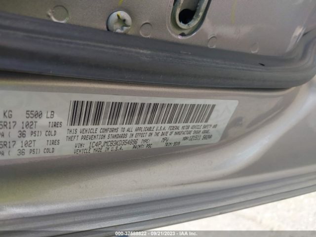 1C4PJMCB3KD354896 Jeep Cherokee Latitude