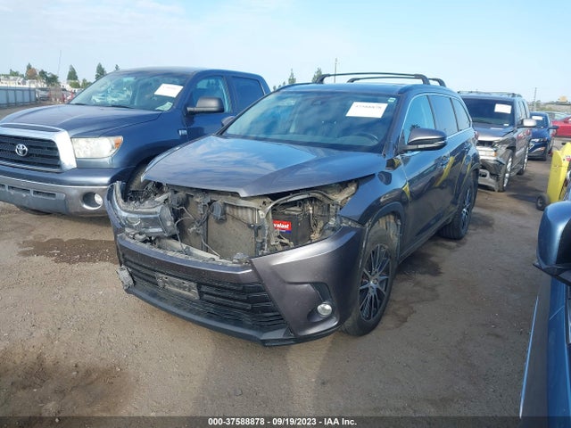 Toyota Highlander Xle/se 2017 5TDJZRFH7HS478405 Image 2