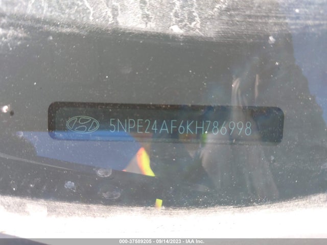 Hyundai SONATA SE 2019 5NPE24AF6KH786998 Image 9