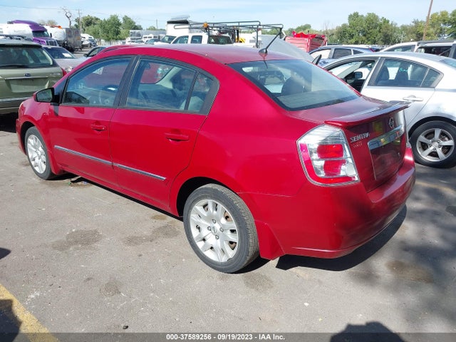 2012 NISSAN SENTRA 2.0 S VIN: 3N1AB6AP1CL657882