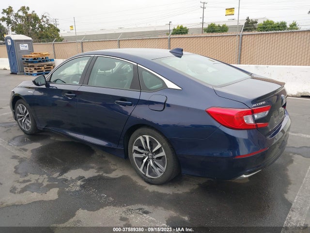2019 HONDA ACCORD HYBRID VIN: 1HGCV3F15KA003927