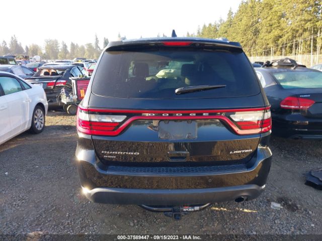 1C4RDJDG1GC341067 Dodge DURANGO LIMITED