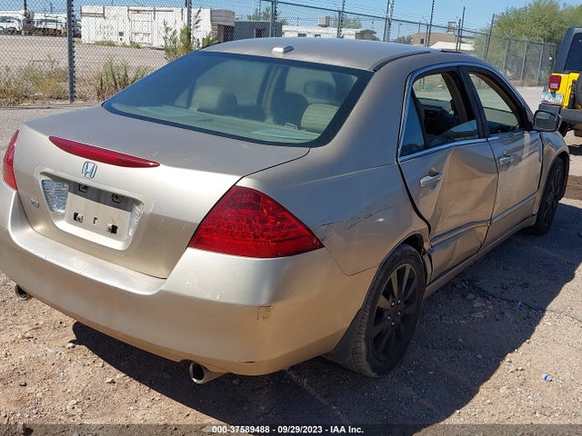2006 HONDA ACCORD SDN EX-L V6 WITH NAVI VIN: 1HGCM66836A004307