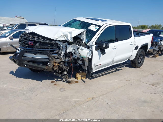 GMC Sierra 1500 4wd  Short Box At4 2021 1GTU9EET8MZ240809 Image 2