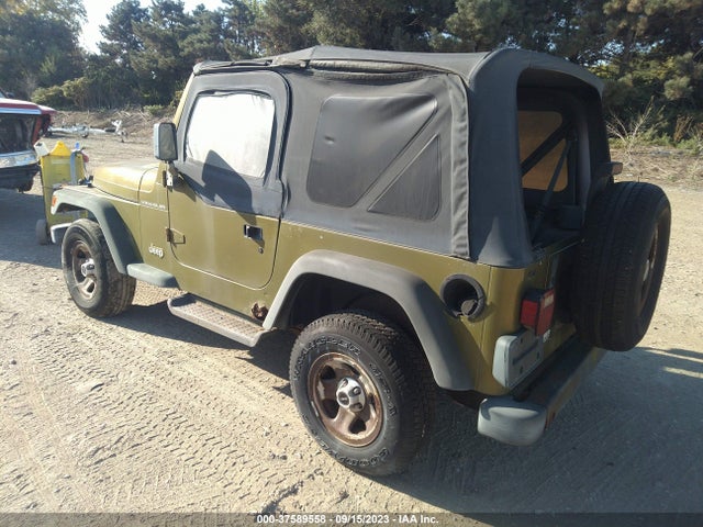 1997 JEEP WRANGLER SE VIN: 1J4FY29P1VP407140