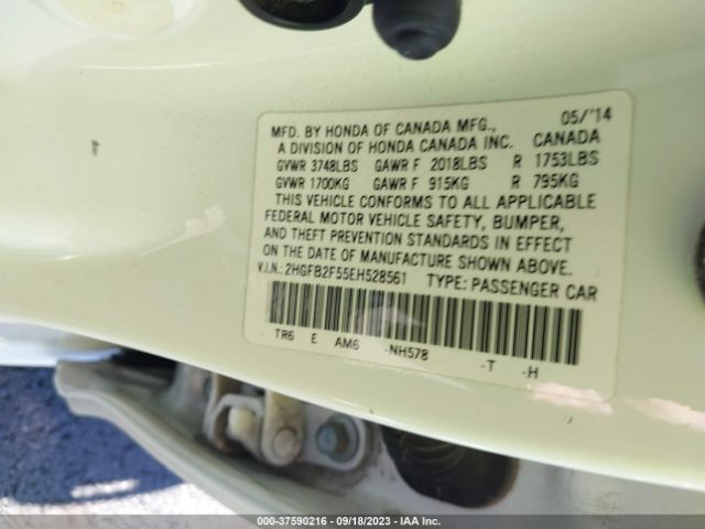 2HGFB2F55EH528561 Honda Civic Sedan Lx