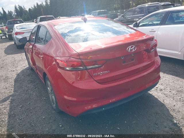 2018 HYUNDAI ELANTRA SEL VIN: 5NPD84LF3JH289381