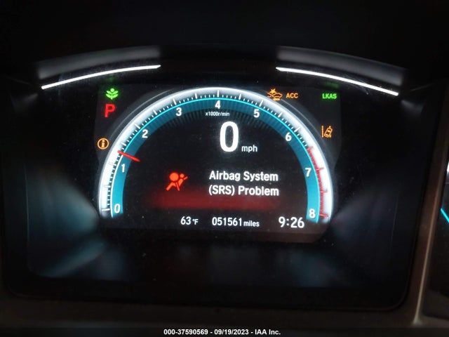 Honda Civic Sedan Ex 2020 19XFC1F33LE018965 Image 7