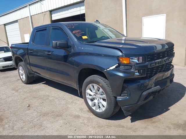 2021 CHEVROLET SILVERADO 1500 CUSTOM VIN: 1GCPYBEK2MZ432488