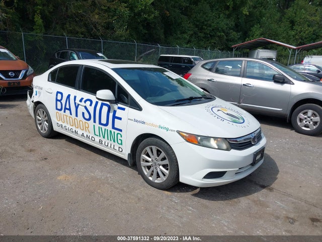 2012 HONDA CIVIC SDN EX-L VIN: 2HGFB2F96CH501451