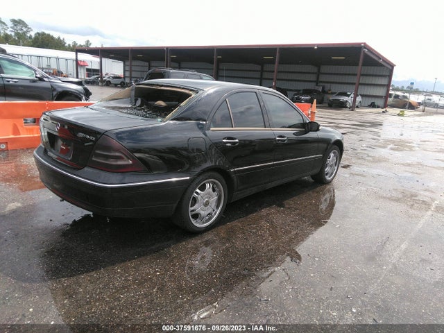 2001 MERCEDES-BENZ C CLASS VIN: WDBRF61J91F105357