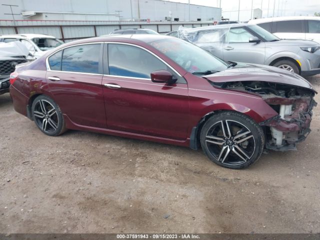 1HGCR2F18HA023807 Honda Accord Sedan Sport Se