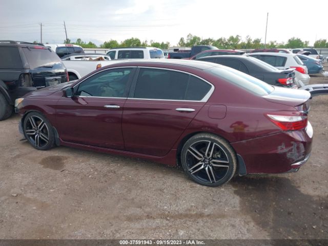 1HGCR2F18HA023807 Honda Accord Sedan Sport Se