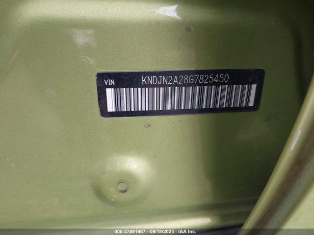 KIA Soul Base 2016 KNDJN2A28G7825450 Image 9