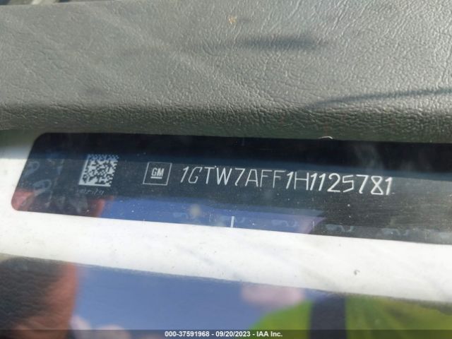 2017 GMC SAVANA CARGO VAN 1GTW7AFF1H1125781 Photo 8