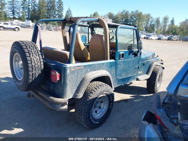 1995 JEEP WRANGLER / YJ S/RIO GRANDE VIN: 1J4FY19P3SP306722
