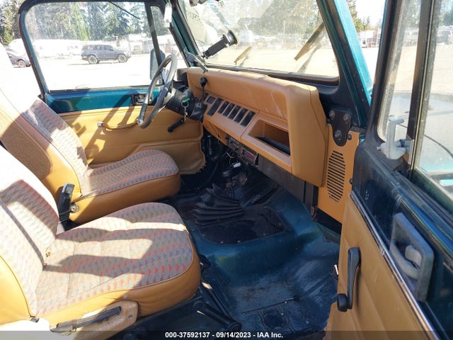 1995 JEEP WRANGLER / YJ S/RIO GRANDE VIN: 1J4FY19P3SP306722