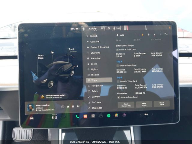 5YJ3E1EA1KF495335 Tesla Model 3 Range