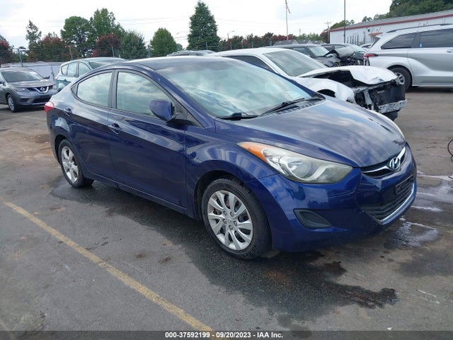 2012 HYUNDAI ELANTRA GLS VIN: 5NPDH4AE5CH124543