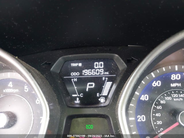 2012 HYUNDAI ELANTRA GLS VIN: 5NPDH4AE5CH124543
