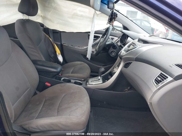2012 HYUNDAI ELANTRA GLS VIN: 5NPDH4AE5CH124543