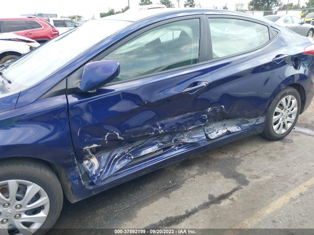 2012 HYUNDAI ELANTRA GLS VIN: 5NPDH4AE5CH124543