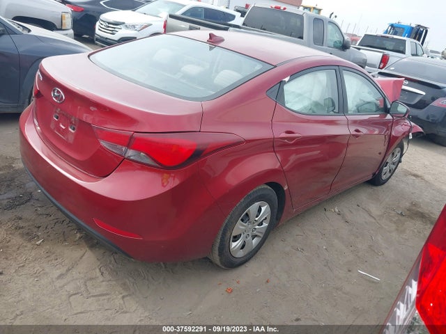Hyundai ELANTRA SE 2016 5NPDH4AE5GH686674 Image 4