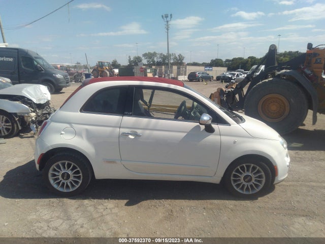 2013 FIAT 500 LOUNGE VIN: 3C3CFFERXDT741887