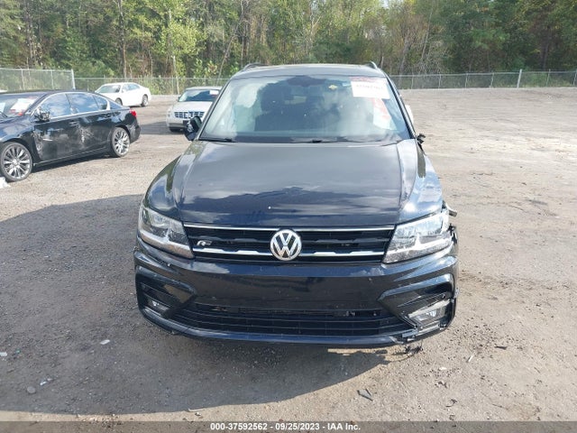 3VV3B7AX2MM125534 Volkswagen Tiguan Se/se R-line Black/sel