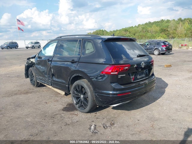 3VV3B7AX2MM125534 Volkswagen Tiguan Se/se R-line Black/sel