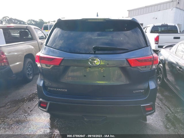 Toyota Highlander Limited 2019 5TDYZRFH6KS370265 Image 16