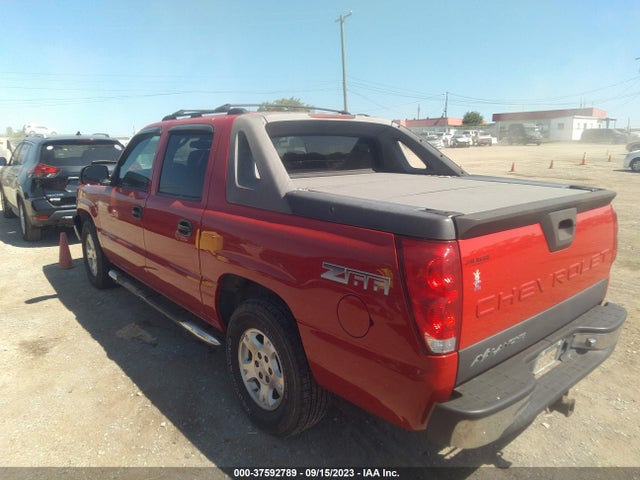 2004 CHEVROLET AVALANCHE Z66 VIN: 3GNEC12T34G122113
