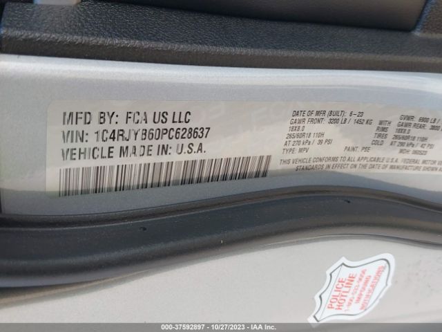 1C4RJYB60PC628637 Jeep Grand Cherokee 4xe