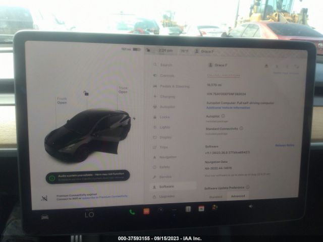 7SAYGDEF5NF382024 Tesla Model Y Performance