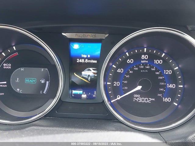 2013 HYUNDAI SONATA HYBRID VIN: KMHEC4A48DA084845