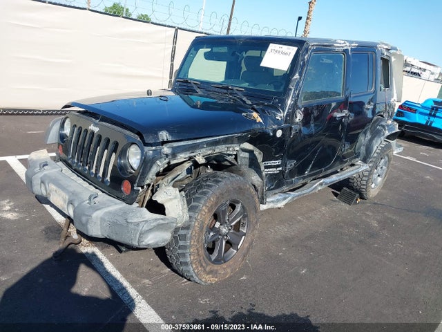 2010 JEEP WRANGLER UNLIMITED SPORT VIN: 1J4BA3H12AL102818