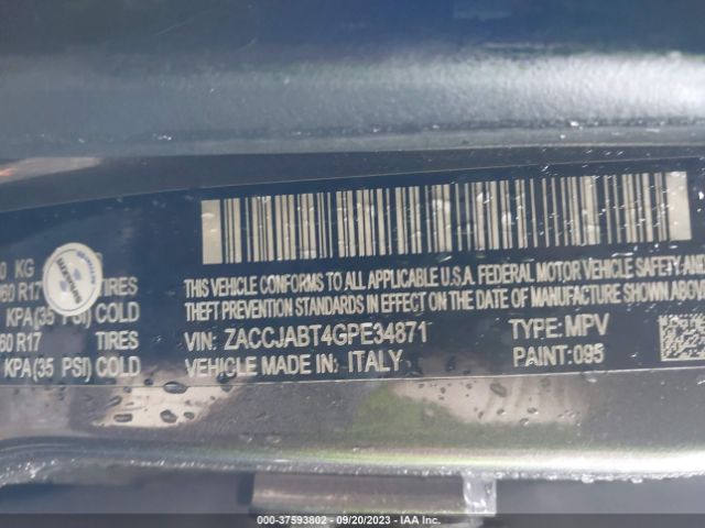 ZACCJABT4GPE34871 Jeep Renegade Latitude