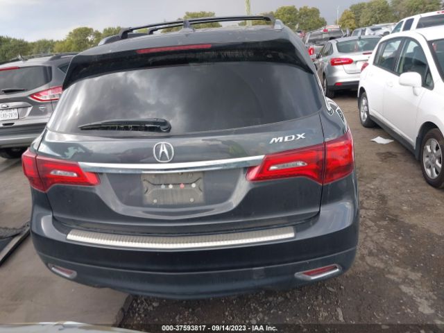 5FRYD3H49FB009529 Acura Mdx Tech Pkg