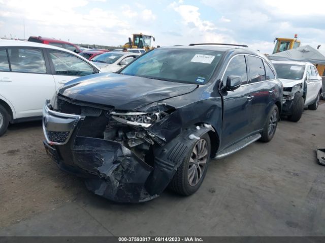 5FRYD3H49FB009529 Acura Mdx Tech Pkg