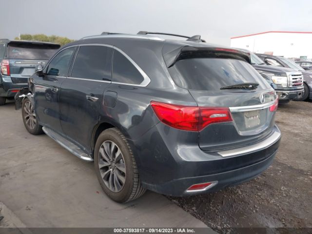 5FRYD3H49FB009529 Acura Mdx Tech Pkg