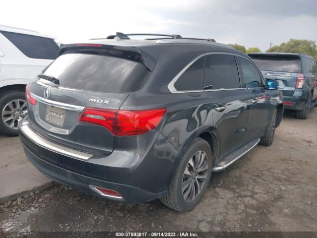 5FRYD3H49FB009529 Acura Mdx Tech Pkg