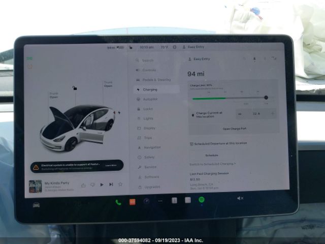 5YJ3E1EA2MF098025 Tesla Model 3 Standard Range Plus