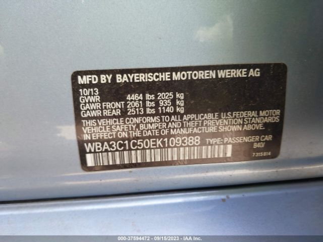 WBA3C1C50EK109388 BMW 3 Series 328i