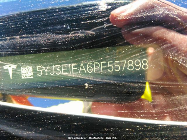 5YJ3E1EA6PF557898 Tesla MODEL 3