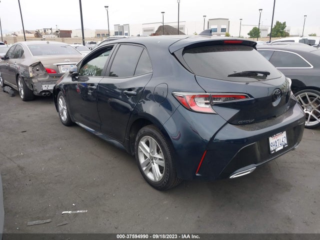 2022 TOYOTA COROLLA HATCHBACK SE/NIGHTSHADE/XSE VIN: JTND4MBE7N3180522