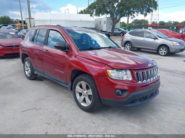 2012 JEEP COMPASS LATITUDE VIN: 1C4NJDEB3CD573038