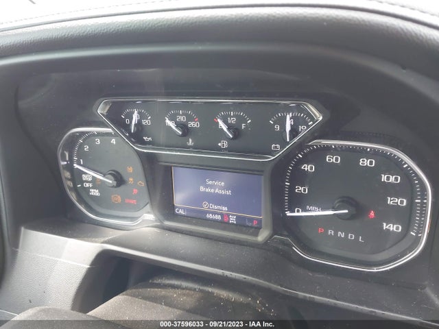 2019 GMC SIERRA 1500 SLT VIN: 3GTU9DED5KG224874
