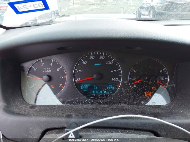 2009 CHEVROLET IMPALA LTZ VIN: 2G1WU57M591280982
