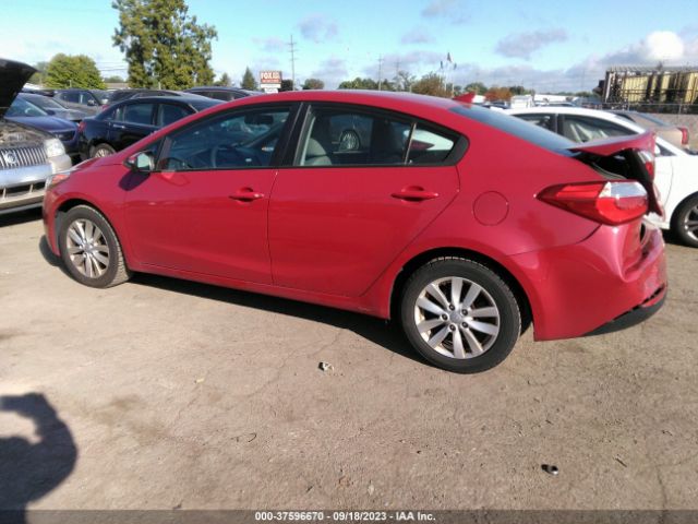 KNAFX4A67E5063507 KIA FORTE LX